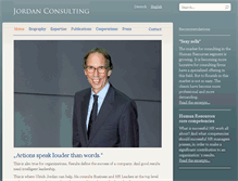 Tablet Screenshot of jordan-consulting.net